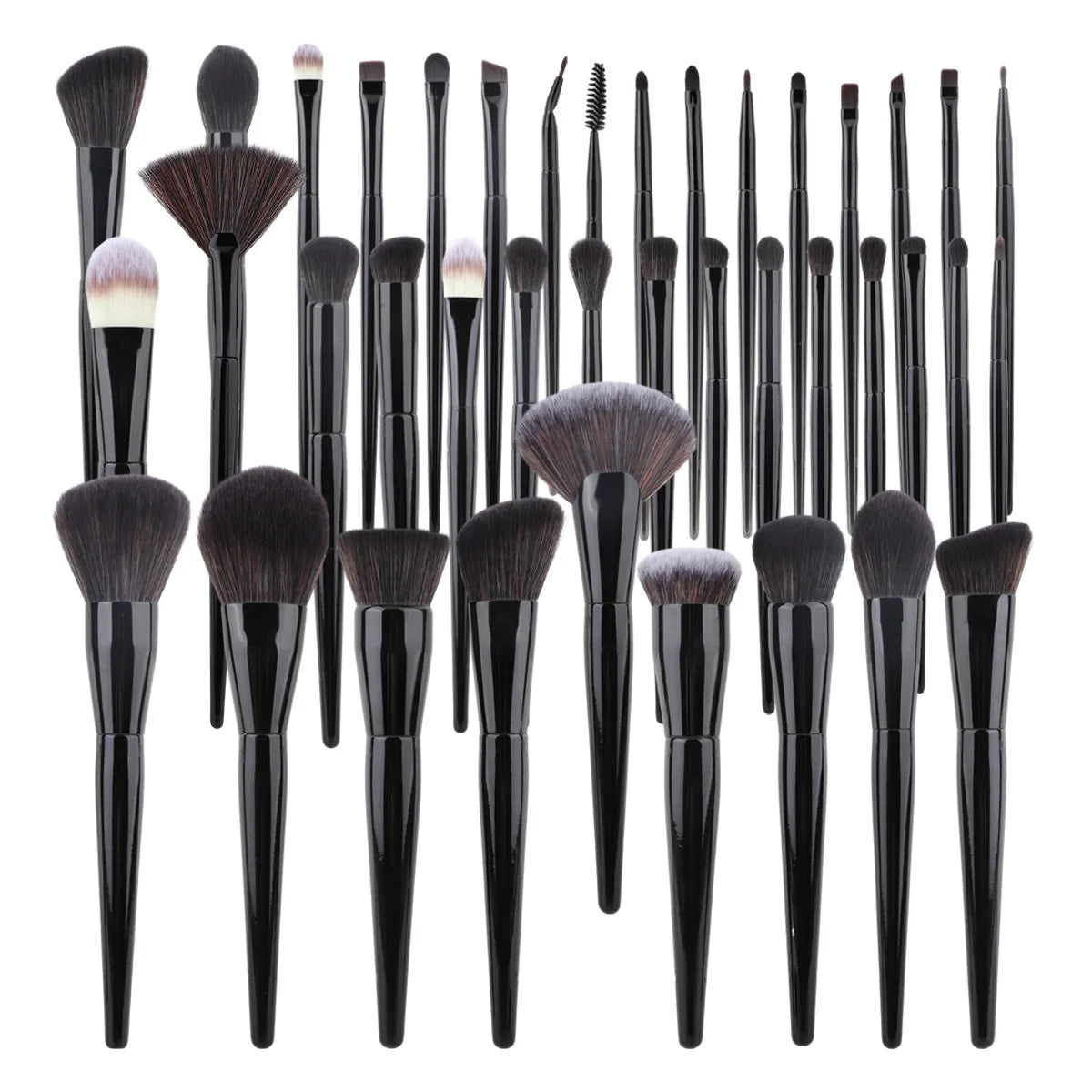 Wholesale Professional Private Label ABS Quality Makeup Brush Set Natural Hair Makeup Brush Set 40 Pcs Makeup Brush Set