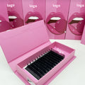 Handmade 0.05mm Thickness CC Curl Faux Mink Matte Lash Volume Trays Hand Made Eyelash Extension