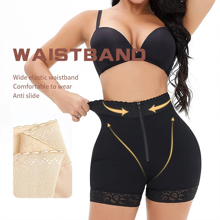 Women High Compression Plus Size Waist Slimming Butt Shaper Pants Wholesale Shapewear