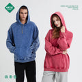 2025 Hot Unisex Solid Color Hooded Batik Customized Sweatshirts 100% Cotton Pullover Loose Vintage Classic Artiemaster Hoodies