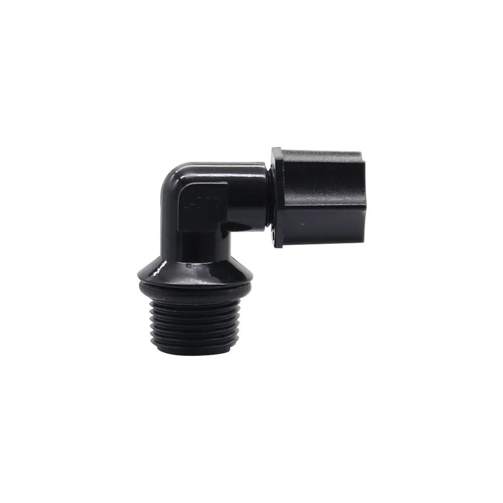 16mm Male Thread Connector 1/4 Inch Elbow Water Connector Irrigation Garden Hose Pipe Fittings