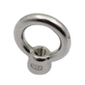 Various Specifications of Ring Nuts Stainless Steel 304 JIS 1169 Eyenut Round High Leg Hanging Nut Screw Lifting Nut