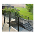 YL METAL Hot Sale Stainless Outdoor Balcony Modern Design Glass Balustrades Railing