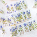 2m Length/Roll Tape Endless Summer Love Song Series Vintage Flower Handnet Decoration Material Recycling Sticker 4 Styles