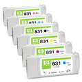 OCBESTJET Ink Cartridge 831 831C Latex 360 Cartridges for HP Latex 335 360 310 315 330 360 Printer