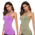 Wholesale Breathable Girl Women Sports Gym Fitness Yoga Workout Bodybuilding Sleeveless Vest tank Tops Vest Woman tank Top