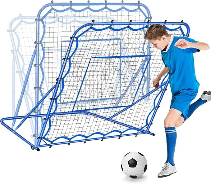 Factory Quick-Switch Angle Soccer Rebounder Net Teens Adults Training Control Passing Practice Equipment Sports Entertainment
