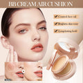Natural 2-in-1 Whitening BB Cushion Setting Powder Waterproof Mineral Face Foundation with Brightening Skin Tone