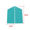 Biodegradable 3m Foam Adhesive Eco-friendly Eva Foam Surf Cork Traction Deck Anti-Slip SUP with 2 Piece 2 Piece Traction Pad