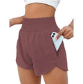 New Women Training Shorts 2 in 1 Sports Running Athletic Gym Shorts for Women
