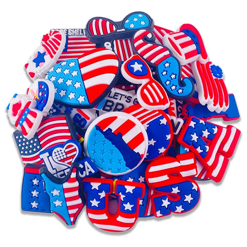 Wholesale Fashion New York Charms I Love New York City Shoe Charms NY Statue of Liberty Souvenirs