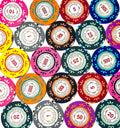 Clay Poker Chips for Card Board Gamefor Texas Hold'em Blackjack Poker Table Casino Chips