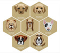 Custom Iron on Embroidery Exquisite Dog Patch for Clothes Bag Decoration