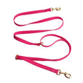 Eco Friendly Multifunctional Waterproof PVC Coated Webbing Pet Dog Leash for Medium and Large Running Walking Training
