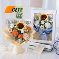 Creative Gifts Handmade Wool Cotton Knit Flower Bouquet Knitted Flower Crochet Flower Birthday Valentines Mothers Day Gifts 2026