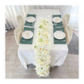 Modern Artificial Flower Table Runner CQ  2 for Home  Party Wedding Decor