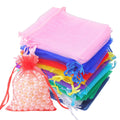 10*15CM Factory Mesh Organza Pouches Cosmetic Bottle Packaging Bag Small Pouch Bag Drawstring Organza Drawstring Bags