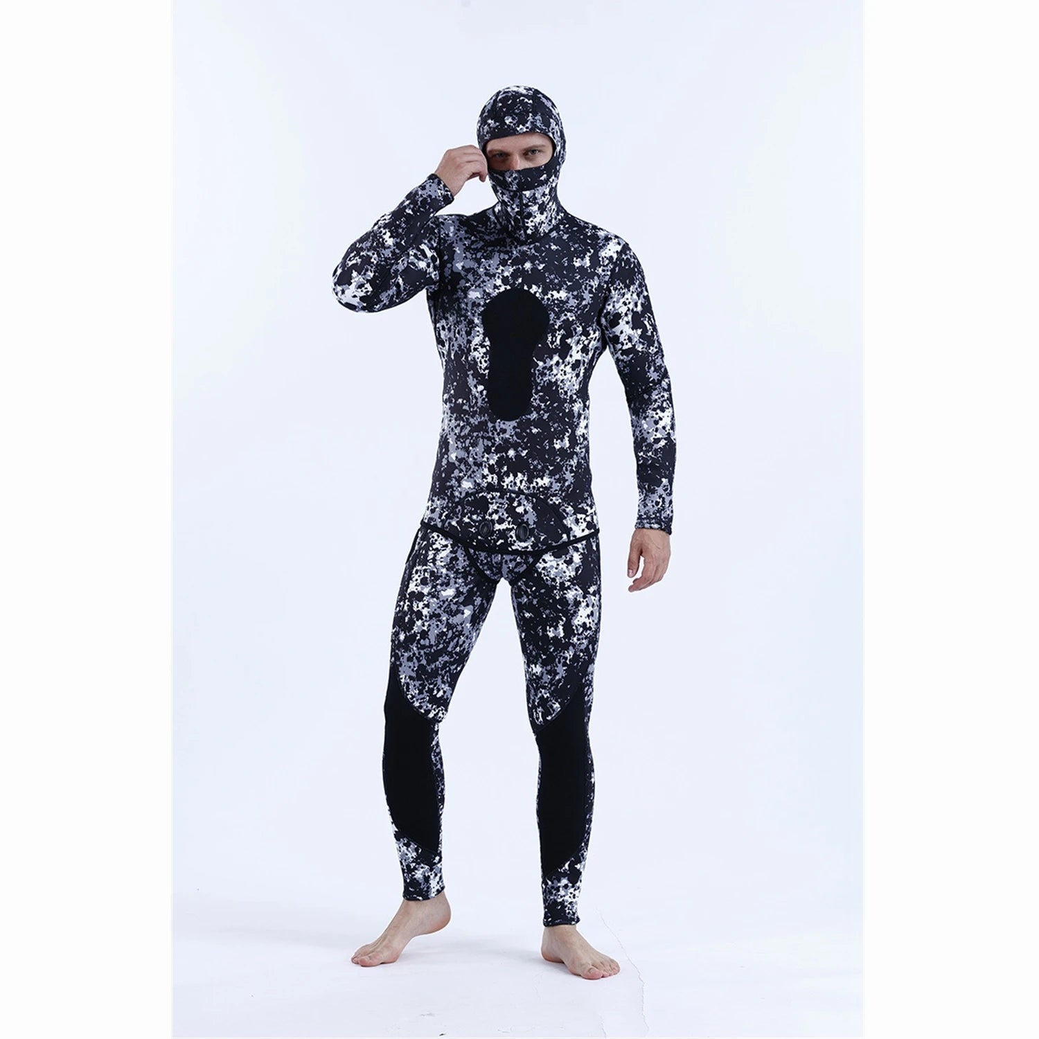 Men's Fishing Diving Wetsuit 3-9MM