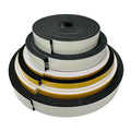1mm 1.5mm 2.0mm 2.5mm 3mm 5mm 6mm Acoustic Insulation Double Sided Black Strong Adhesive PE Foam Tape for Window Door Glass Car