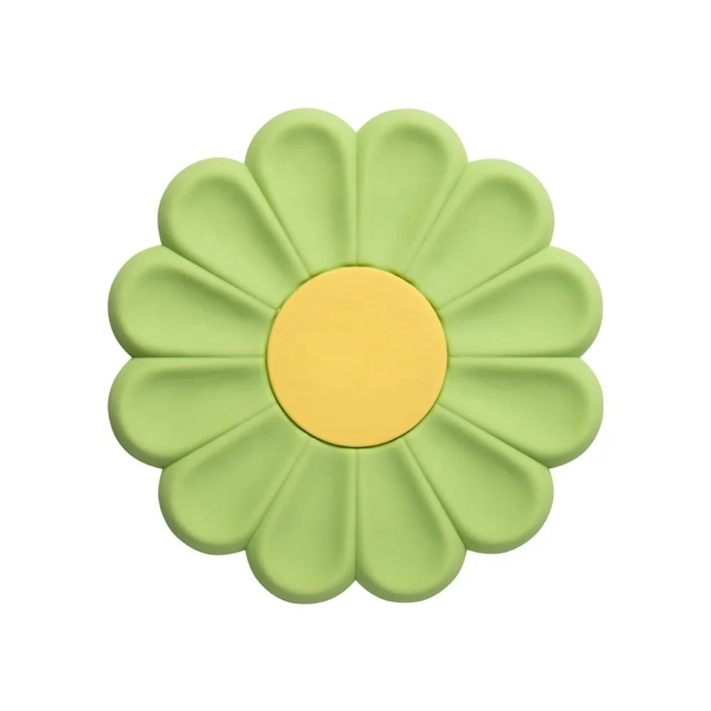 Cute Daisy Style Classic Tableware Heat-Insulation Silicone Placemat Home Decor and Kitchen Accessories