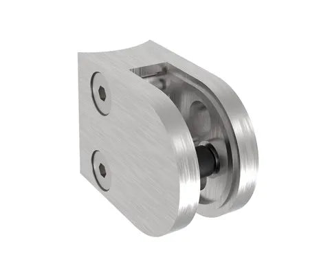 YL METAL Top-ranked Modern 12mm Clear Stainless Steel Glass Clamp Stair Railing Hardware for Balcony Hotel & Villa