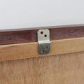 Heavy Duty Universal 16*32mm Zinc Plated Iron Silver Connector Triangle Corner Brace Picture Wood Frame Bracket Fastener Hongzun