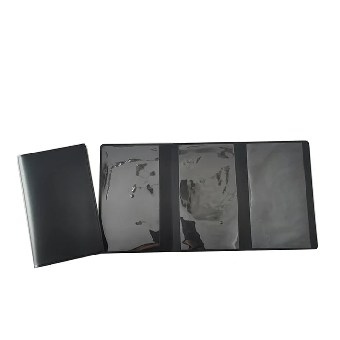 Hot Sale PVC Folders 3 Folding Auto License Paper Folder Vehicle Document Holder With Custom Printing