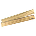 30cm Natural Pine Wood Ruler with One Side Graduation in Centimetres PR005 Promotional Gifts Wood Ruler 30cm in Stock