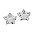 Star Shaped Eco-friendly UV Printed High White Sodalime Glass Chunky Tealight Holder Candlestick 50pcs MOQ Home Decoration