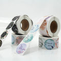 Factory Bulk White Barcode Sticker Label Thermal Label Printer Sticker Thank You Sticker Label for Skincare Gift
