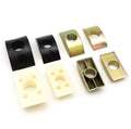 M6m8m10 Plastic Furniture Connector Insert Hardware Half Moon Shape Round Nut Half Nuts
