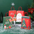Kids Christmas Gift With Beautiful Printing Christmas Gifts Special Christmas Paper Gift Bag Stock