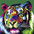 Wholesale 5D Diamond Embroidery Tiger Cat Dog New Products Printed Cross Stitch Home Decor DIY Animal Profile Diamond Painting