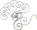 Silver Stainless Steel S-Hooks Ornament Hanger 20pcs Per Bag  Christmas Tree Ornaments Hooks