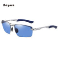 Boyarn New Arrival Fashion Men Sunglasses Custom Logo Outdoor Uv400 Tac Polarized Sun Glasses for Male Shades