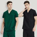Niaahinn Custom Medical Scrubs Uniform Medical Scrubs Sets Woven Nurse Scrubs Uniform Set