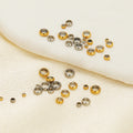 100pcs Stainless Steel Positioning Spacer Beads for DIY Jewelry Making Accessories Supplies Findings