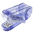 Portable 360-Degree Rotatable Manual Stapler Set for School & Office Plastic Stationery Stapler for Students