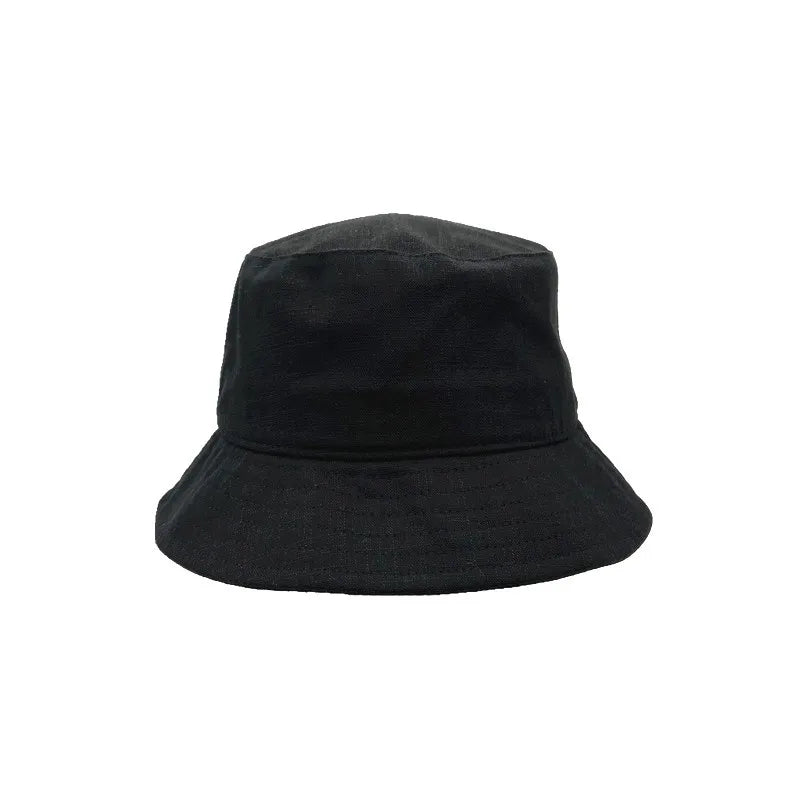 Double-sided Wearable Unisex Fisherman Bucket Hat 100% Cotton Fashion Casual Daily Plain Dyed Fishing Sports Travel