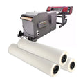 Premium Hot Peel 75 Um Thickness 0.6 60 cm Double Side Coated Custom Design Printed DTF PET Film Roll for Epson Printer