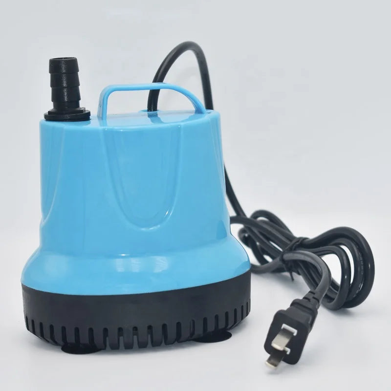 60W Bottom Filter Pump Electric Submersible Circulation Pump for Fish Tank Pond Hydroponics Aquaculture Swimming Pool Cover