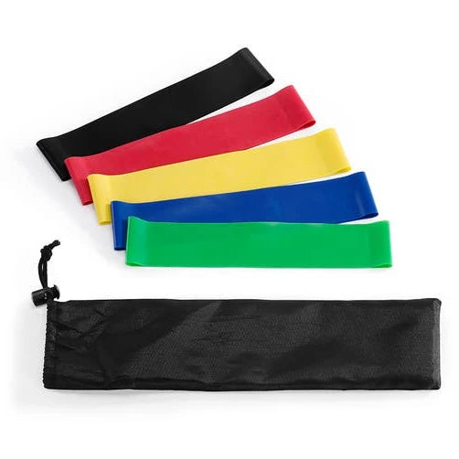 Best Seller Eco-Friendly Non-Slip 3/5/7-Piece Unisex Mini Latex Loop Yoga Exercise Fitness Resistance Bands Set