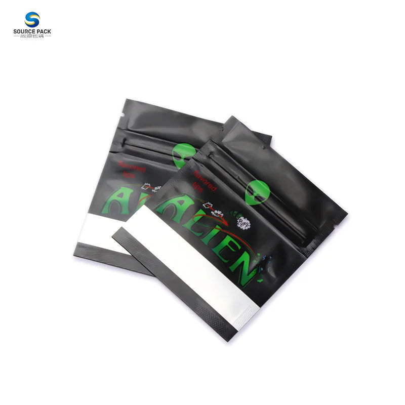 Factory Custom 1g 3.5g Child-proof Chips Candy Snack Food Smell Proof Edible Packaging Zipper Bags with Window