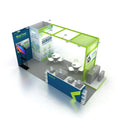 Exhibition Booth Light Box A-NEW Seg Light Box Booth Light Box Display 10*20ft Trade Show