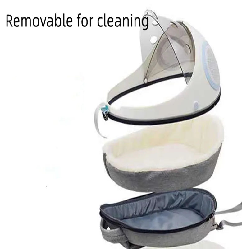 2024 New Pet Dog Travel Bag Space Transparent Bubble Capsule Pet Cage Carry Bag Cat and Dog Backpack Wholesale