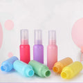 Wholesale PET Plastic Round 10ml 30ml 50ml Color Liquid Perfume Macaron Spray Bottle