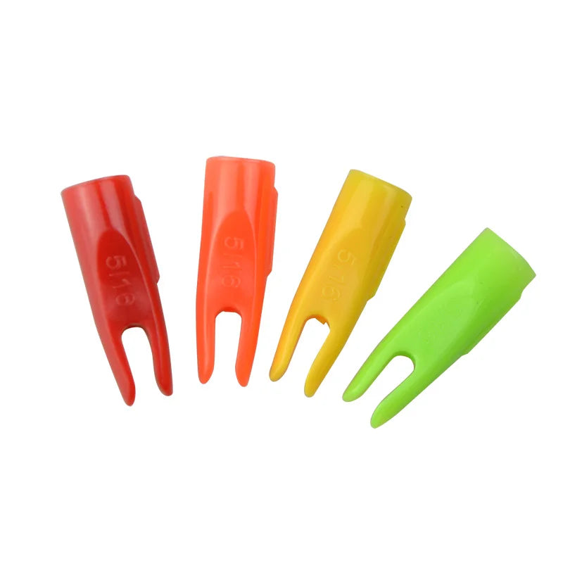 Archery Recurve Bow Arrow Nock I.D. 7.0mm Bow and Arrows Set Arrow Plastic Nocks for Archery