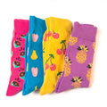 XIANGHUI New Men Style Design High Quality Cotton Jacquard Cute Pattern Tube Socks