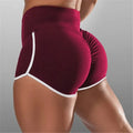 New Sport Soft Comfy Pockets Women High Waist Elasticated Seamless Push up Training Gym Pocket Short