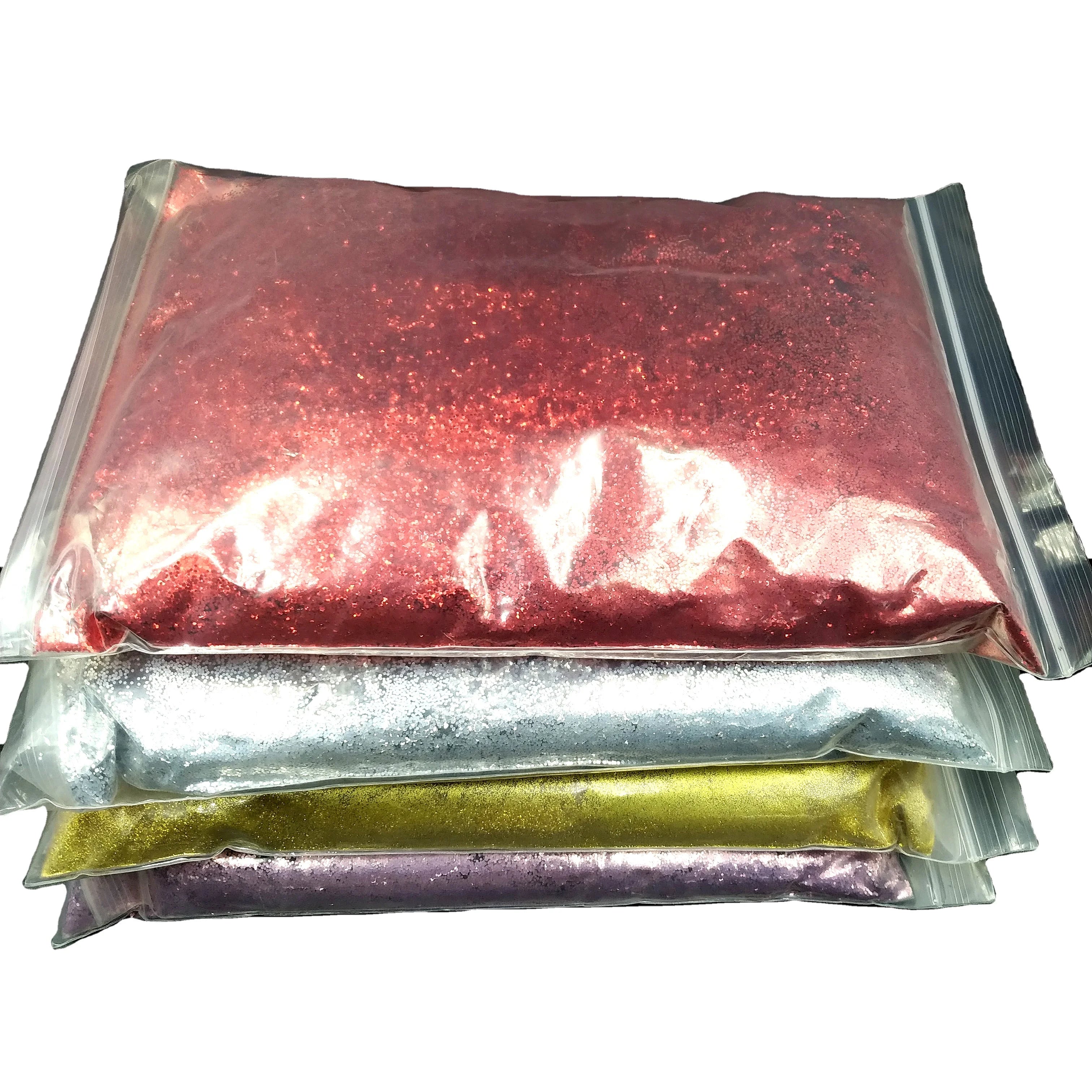 Xucai Eco-Friendly PET Glitter Powder Nail Art Screen Printing Epoxy Resin Crafts Fine Bio Glitter Promotional Party Supplies